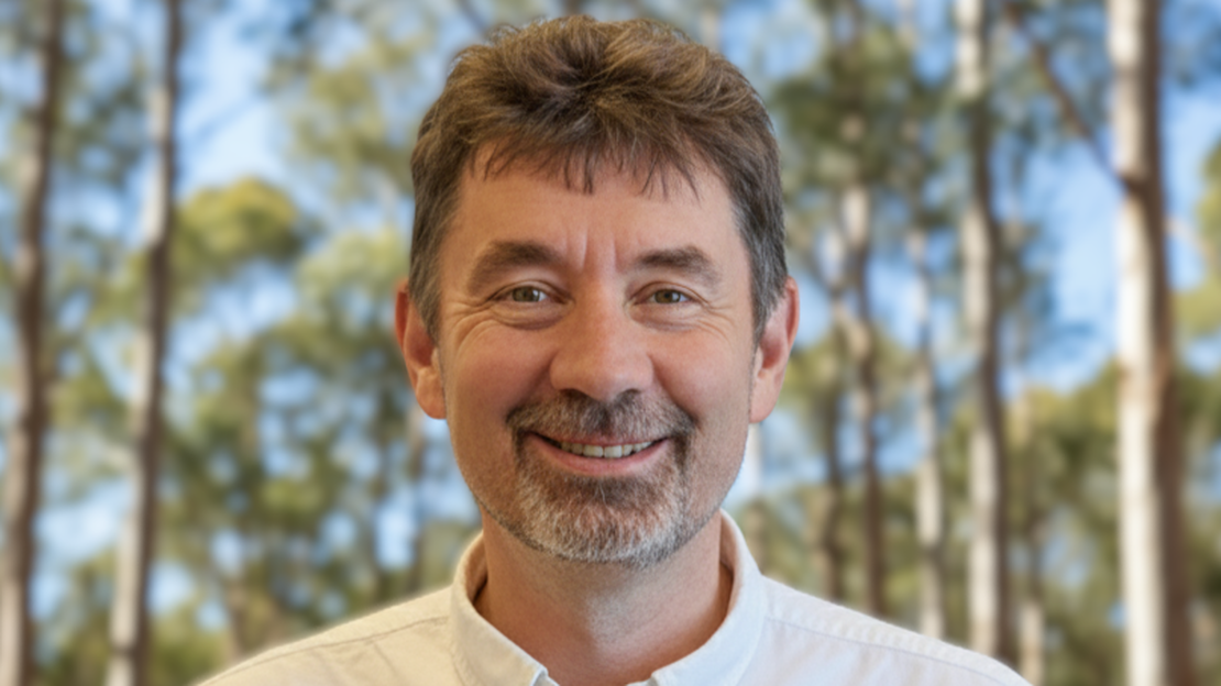 Video thumbnail showing a professional headshot of Andrew, the MindSpark MHFA instructor.